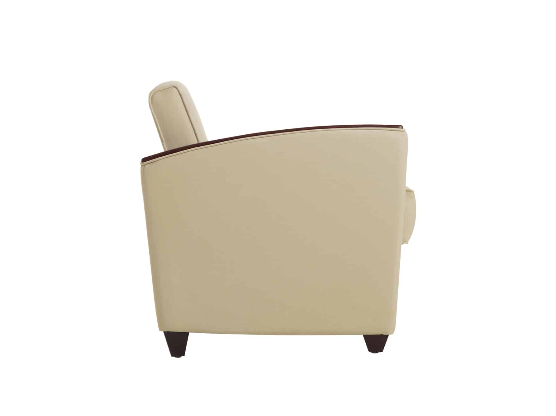 Reflect Chair with Wood Arm Cap