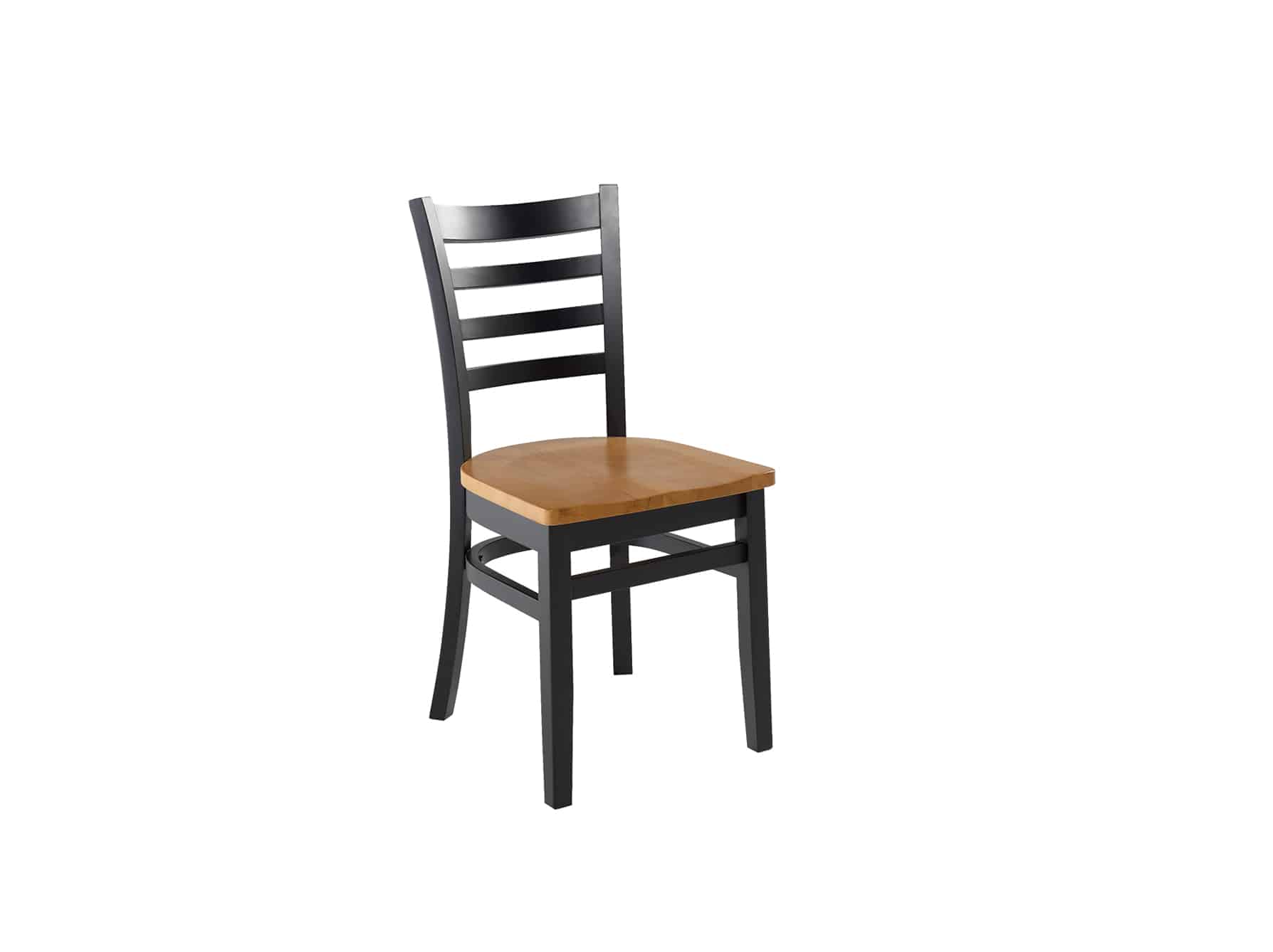 Chandler Side Chair, with Wood Seat