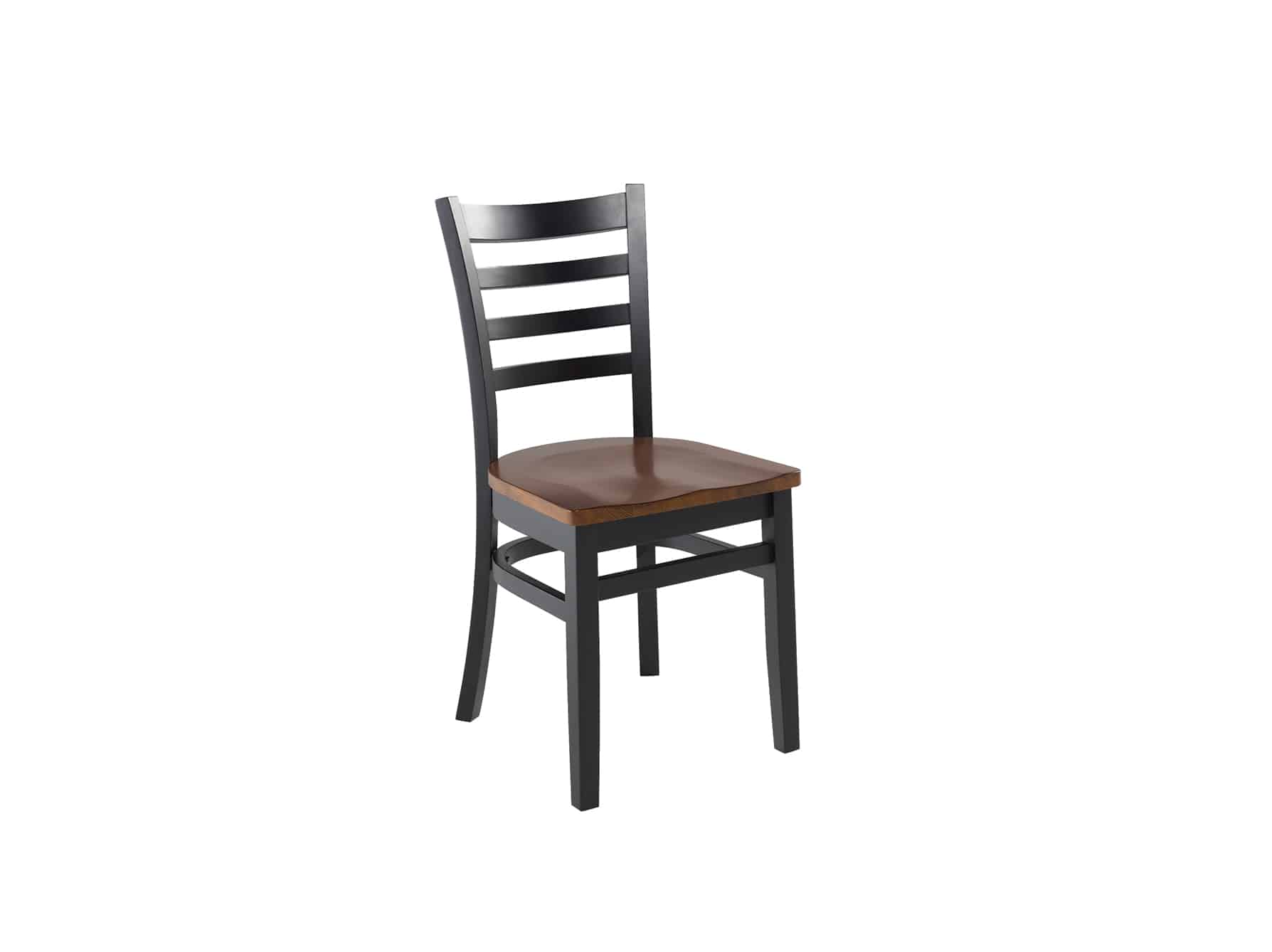 Chandler Side Chair, with Wood Seat