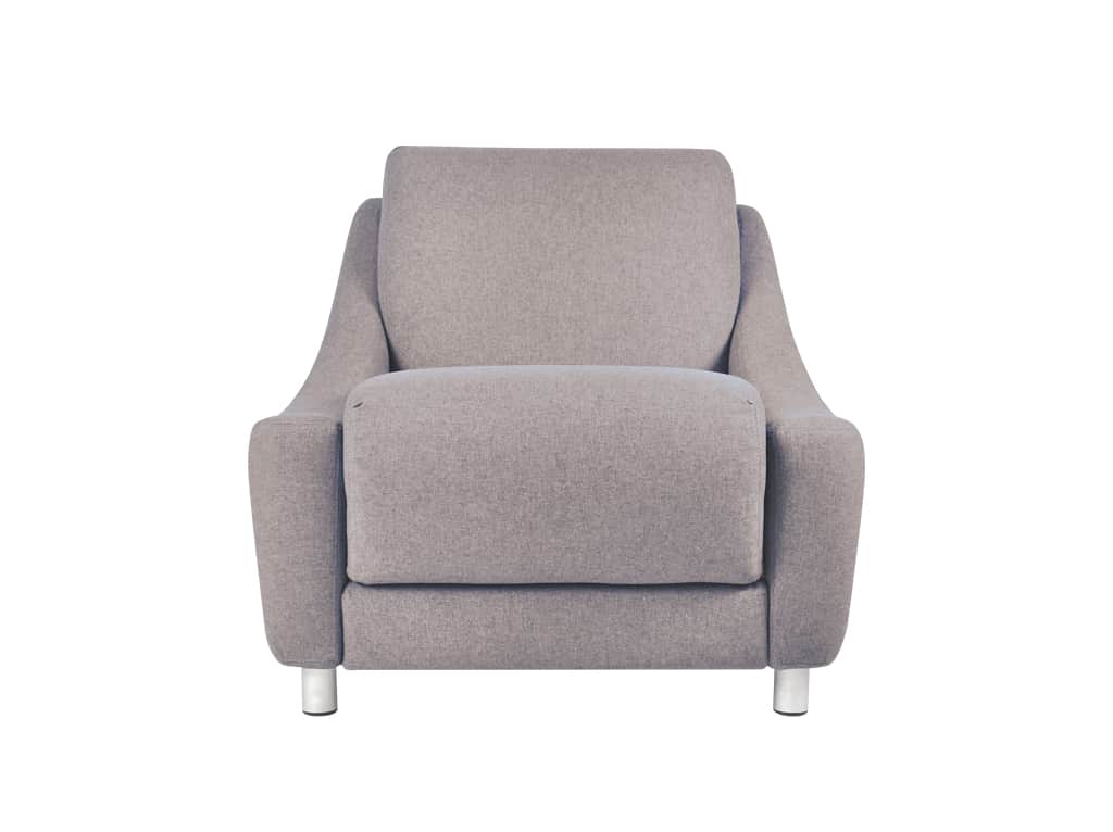 Front View of Cavetto Chair with 1-Piece Back