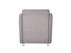 Cavetto Chair with 1-Piece Back Back view of Cavetto Chair with 1-Piece Back