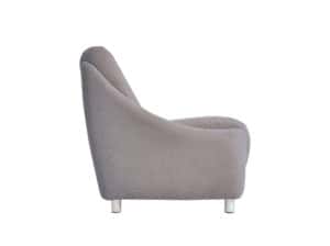 Cavetto Chair with 1-Piece Back Side view Cavetto Chair with 1-Piece Back shown