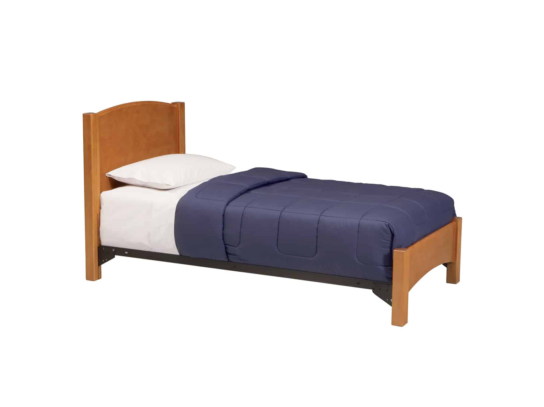 Beechwood Panel Beds, Twin Bed with Side Rails