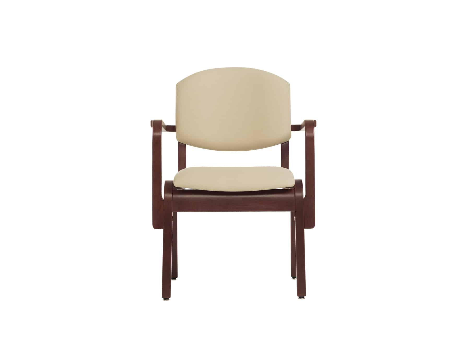 PlyLok, 4-Leg Arm Chair (front view)