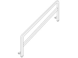 Metal Guardrail, sold separately Metal Guardrail, Bed Accessory