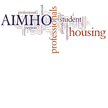 AIMHO with words describing organization