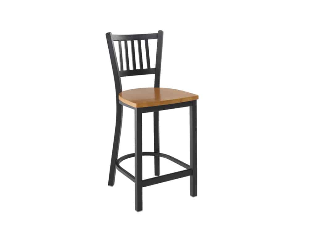 Bistro Stool, with wood seat