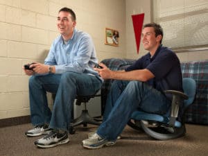 Trey being used for gaming