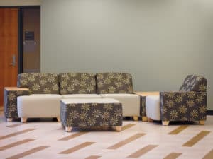 Puzzle collection near a classroom