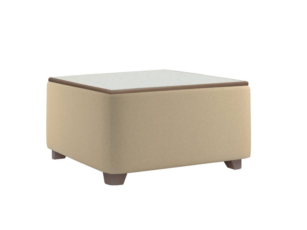 Laminate Table Top Ottoman