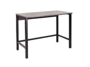 Merit Metal Leg Desk 3/4 View