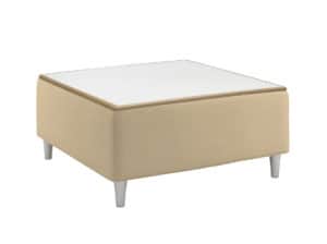 Rally Ottoman with Table Top