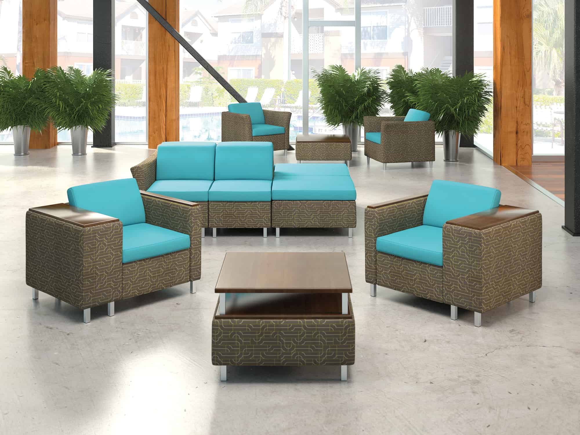 Rally Lounge Seating in public space