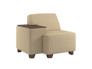 Puzzle Chair, with Table Arm