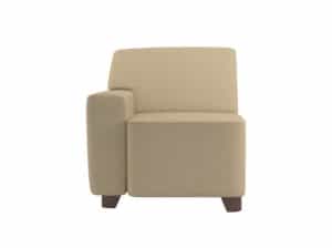 Puzzle Chair, with Upholstered Arm