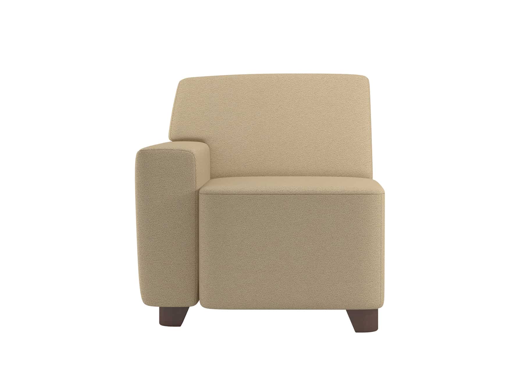 Puzzle Chair, with Upholstered Arm