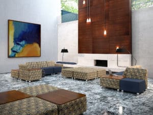 Puzzle Collection in lounge area