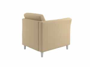 Rally Aspire Chair,with One Arm, Round Metal Feet