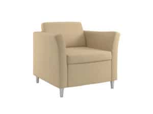 Rally Aspire Chair, with Round Metal Feet