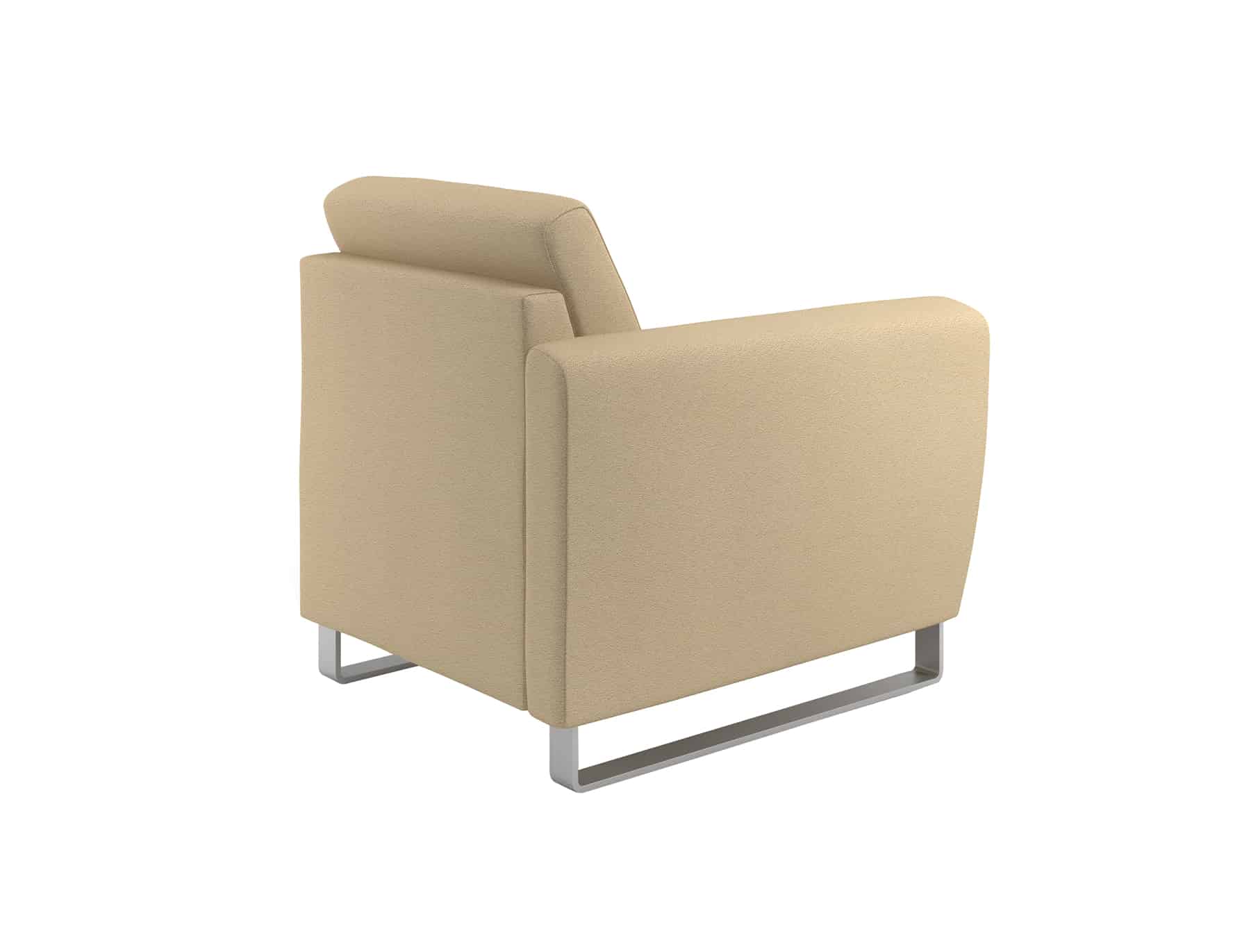 Indulge Chair, with Sled Base