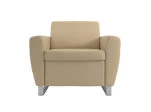 Rally Indulge Chair, with Sled Base