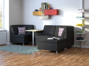 Rally Modular Seating Collection for a college setting