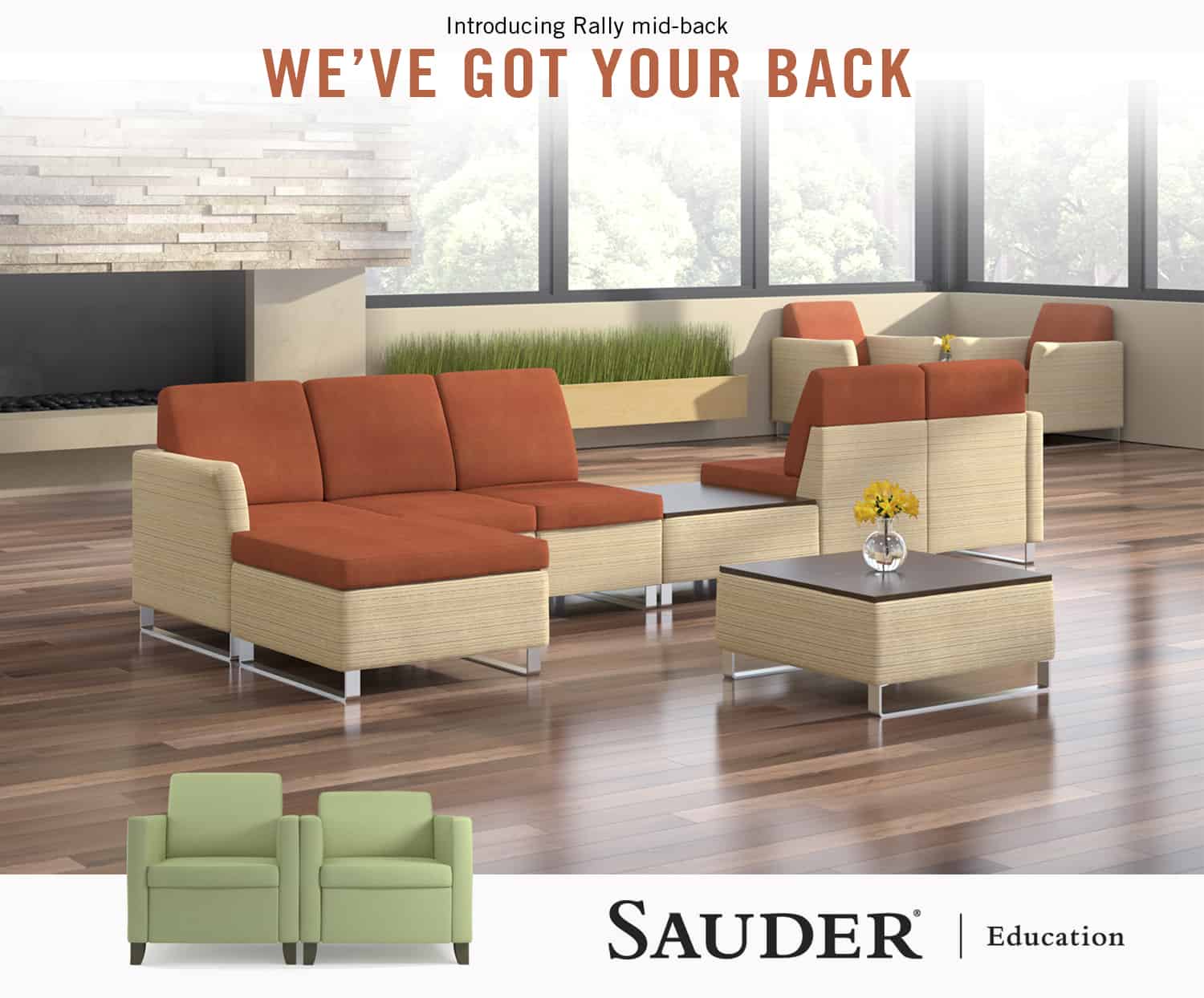 Introducing Rally Mid Back from Sauder Education