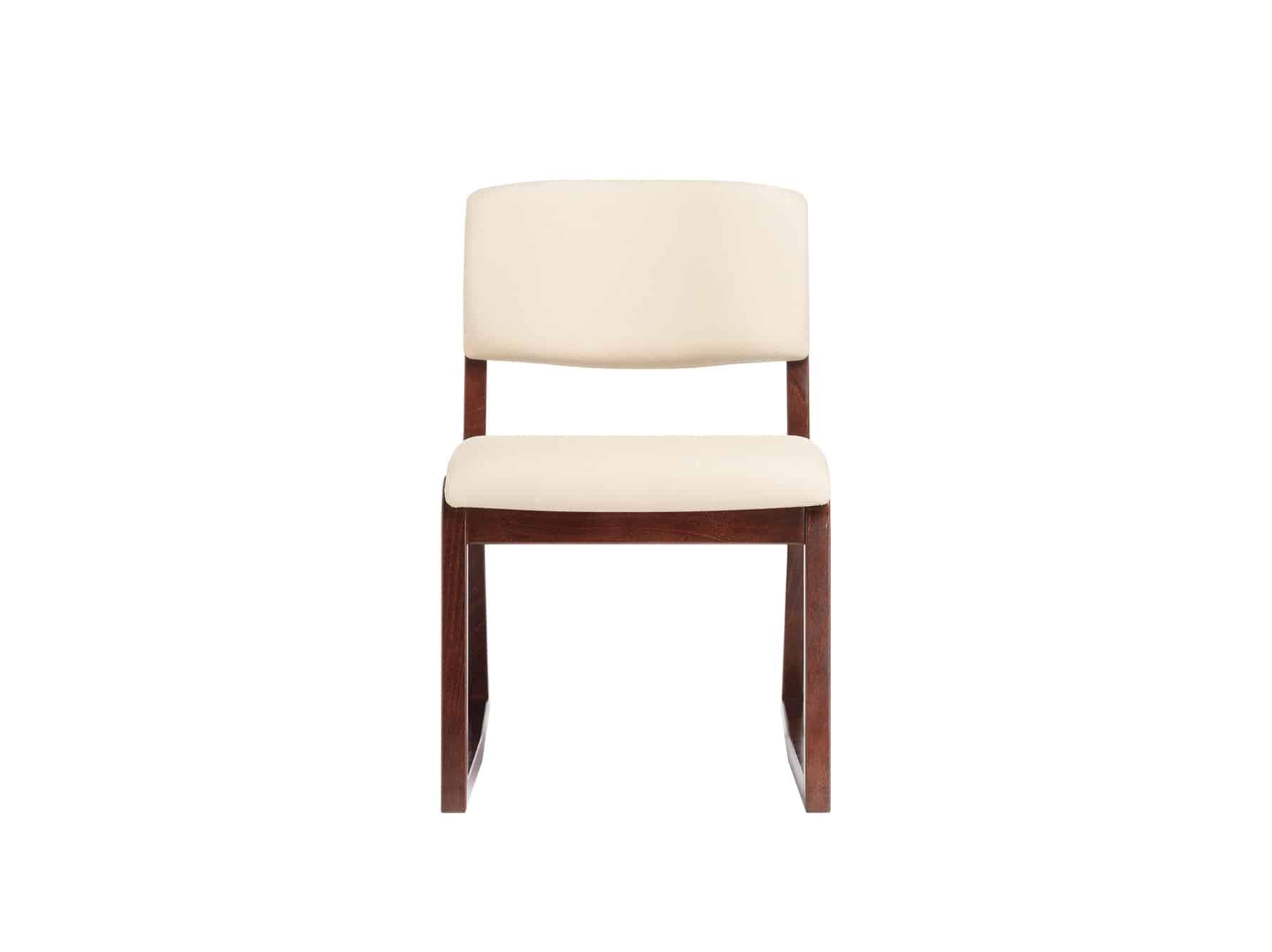 PlyWedge 2-Position Chair with upholstered seat and back