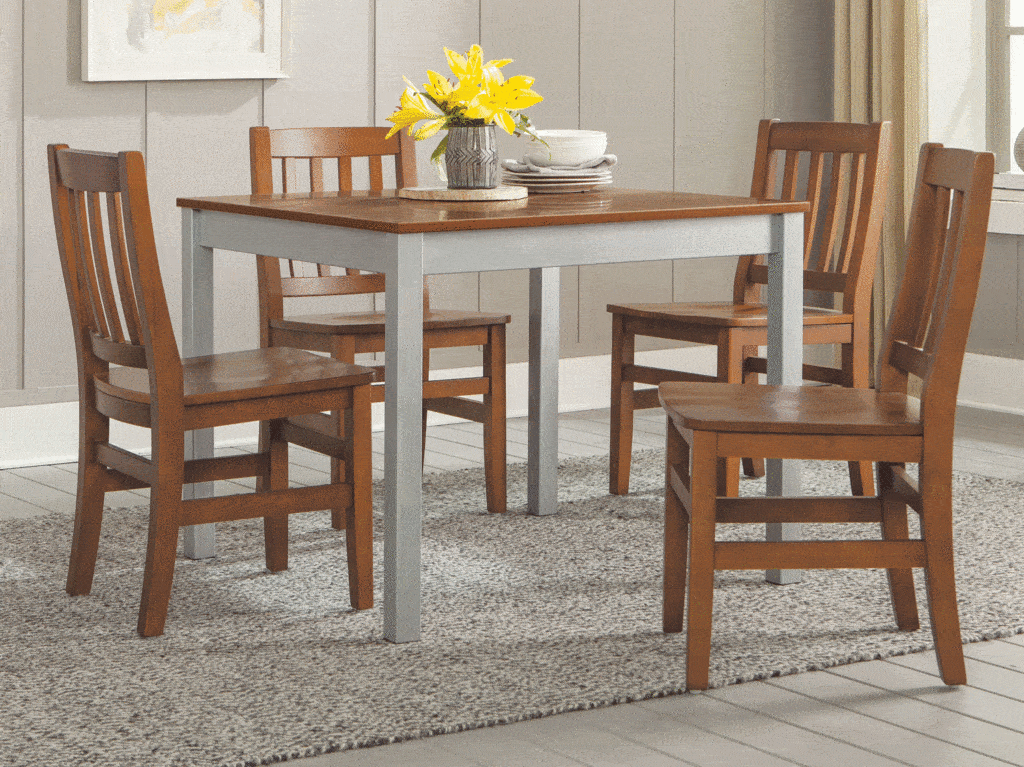 Rowan Dining Table and Dalton Chairs Sauder Education