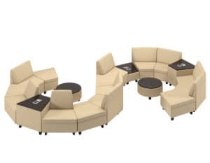 Sauder Education Rally Wedge configuration