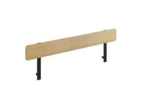 Wood Panel Guardrail, sold separately Wood Panel Guardrail bed accessories for student bunk beds.