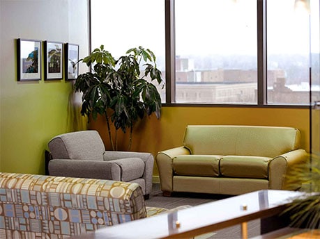 Allure Chair, Loveseat and Sofa in Lounge/Waiting Area