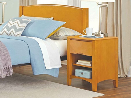 Beechwood Nightstand with Drawer class=