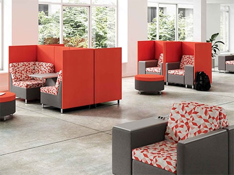 Rally Privacy in Study Area for Students on College Campus