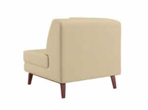 Chill Corner Unit with Wood Rail Legs