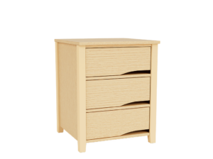 Endure-3-Drawer Chest 3 Drawer Dresser for student rooms with multiple sizes available