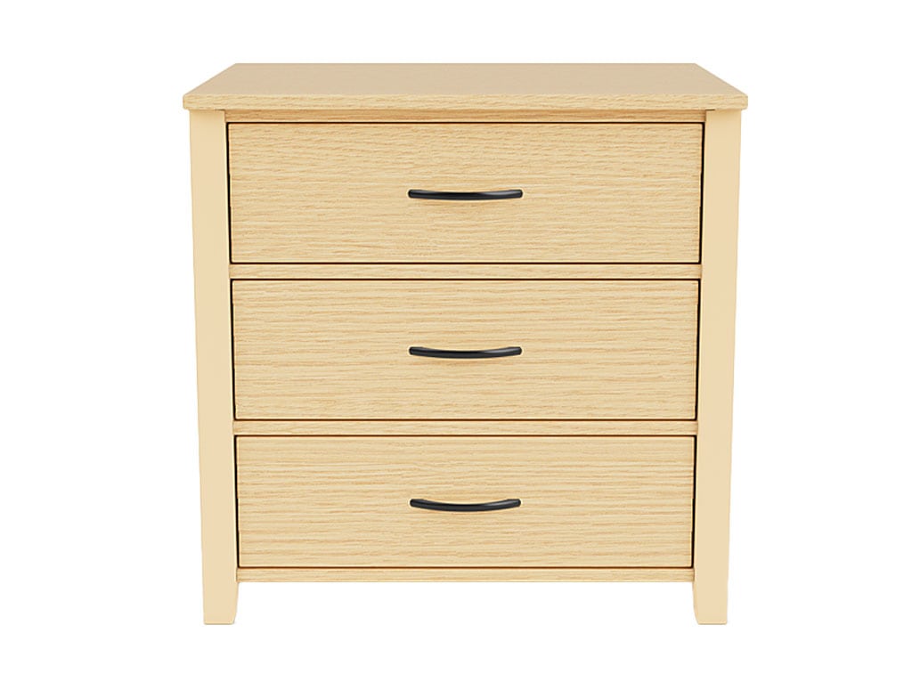 3-Drawer Chest for Student Room
