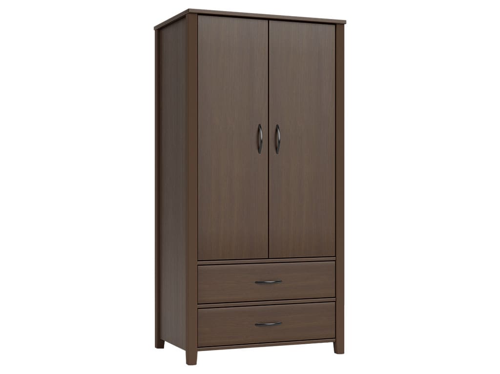 Student Room Furniture Wardrobe in the Endure Collection from Sauder Manufacturing.