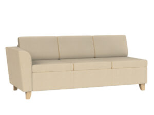 1-Arm Sofa for campus housing and lounges