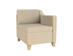 Upholstered Soft Seating Chair for higher education facilities