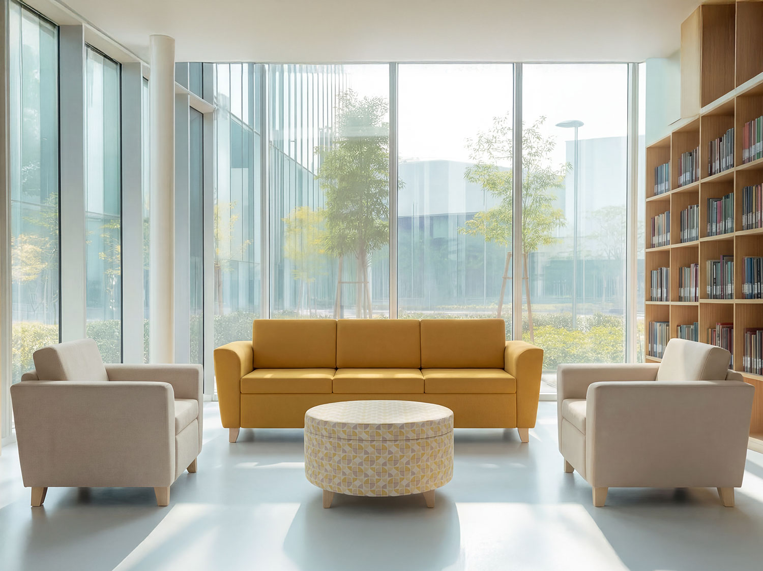 Student Lounge and Library Furniture