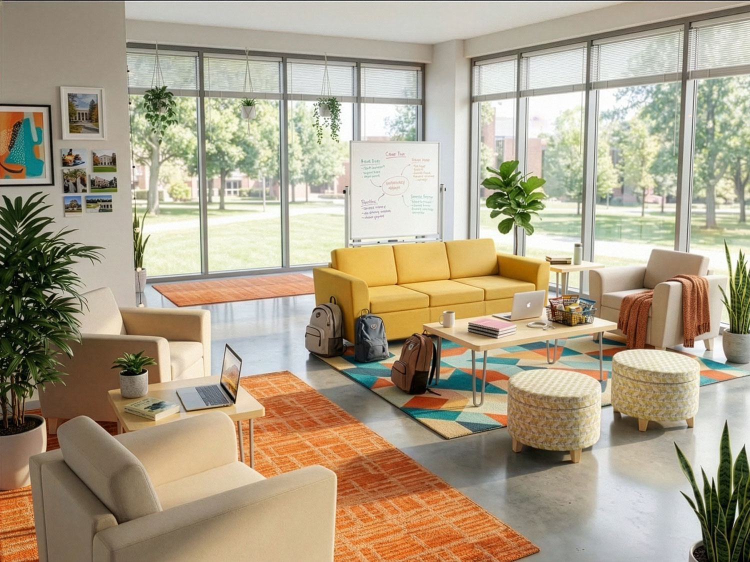 Study Lounge furniture for college campus student