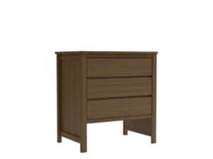 Reside 3-Drawer Dresser, Wheelchair Height Accessible