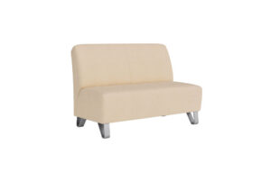 Armless Loveseat student seating.