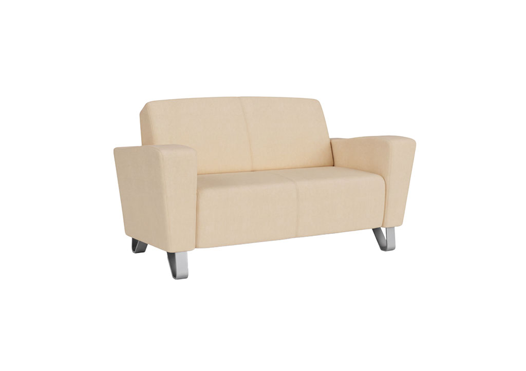 Comfortable loveseat for student rooms and college campus